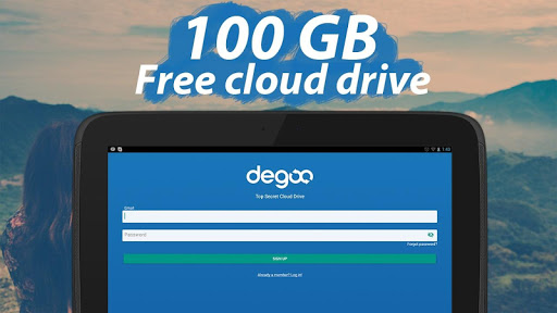 Download 100 Gb Free Cloud Storage Drive From Degoo For Android 5 1 1