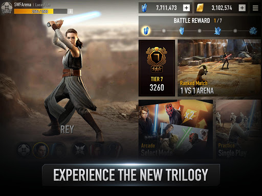 star wars force arena play store