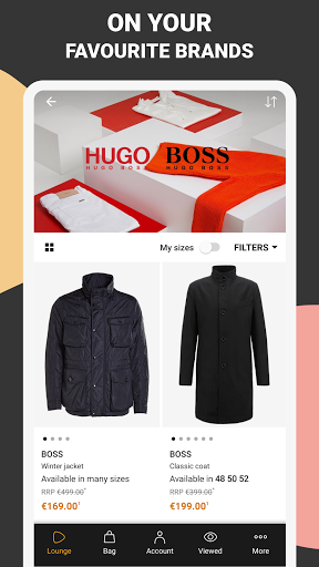 Hugo boss zalando lounge sale