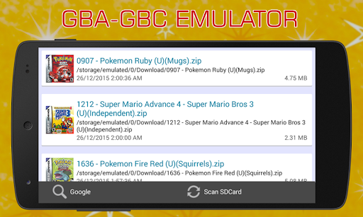 GBA Emulator - APK Download for Android