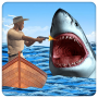 icon Angry White Shark Attack