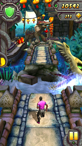 Temple Run - 2 Gameplay, forest, cliff