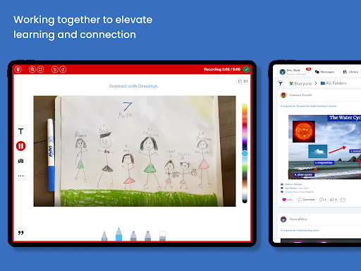 Seesaw the learning clearance journal app