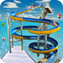 icon Water Park Slide Surfers