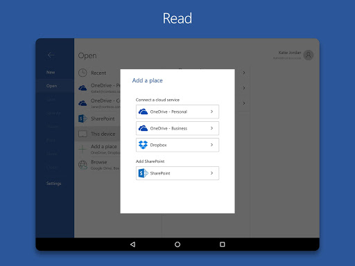microsoft word apk android 5.0