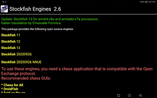 GitHub - c4akarl/ChessForAll: Play chess against an engine or use the  program as a PGN editor/-viewer (OS Android).