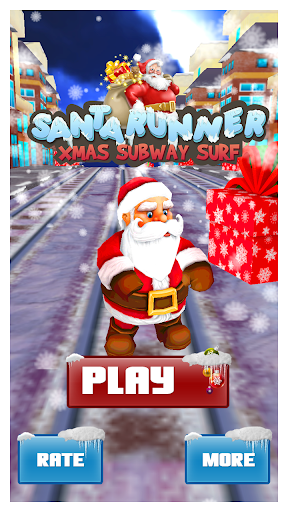 Xmas Santa Surfer Running Game APK for Android Download