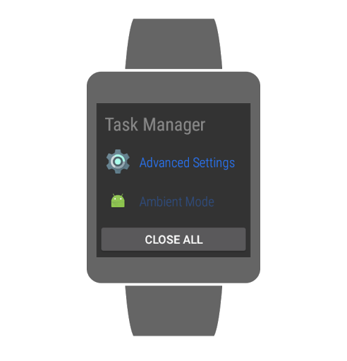 Wear os sale task manager