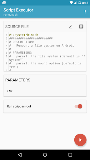 Download do APK de SH Script Executor para Android