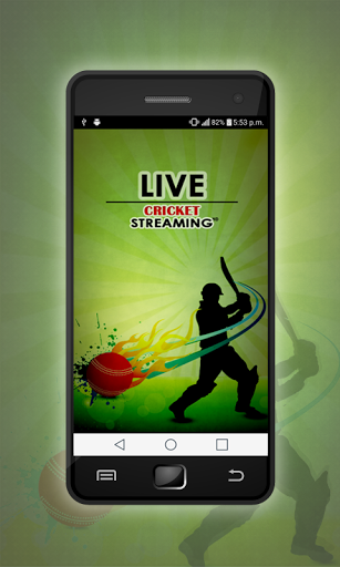 Live cricket streaming on on sale phone