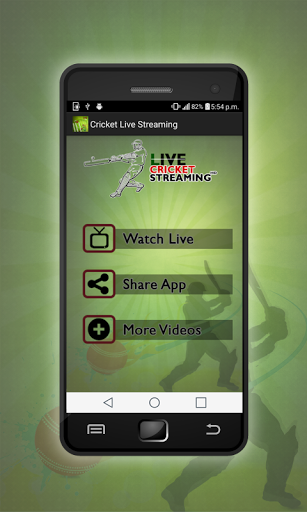 Online cricket streaming hot sale app for android