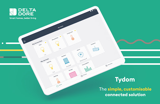 Using Tydom  Define programming with the Tydom home automation application  