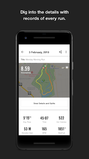 running nike  android