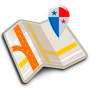 icon Map of Panama offline