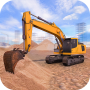icon Excavator Construction Games