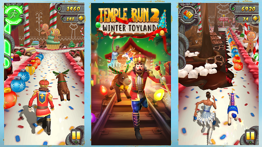 Frozen Festivals VS Winter Holiday Havoc ☃️Temple Run 2 