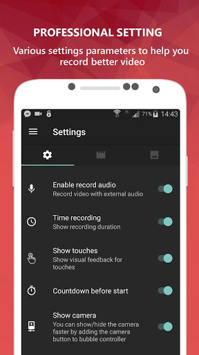 Screen Recorder - AZ Recorder v6.1.7 APK Premium Download