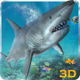 icon Angry Sea White Shark Revenge