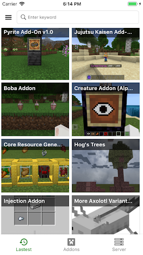 Download Addons for MCPE - Mods Packs for android 4.4.2