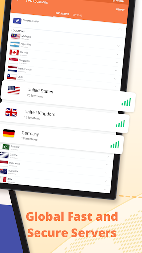 OneTap VPN 2023 - Premium VPN 2.1.0 APKs Download - com.appbroker.onetapvpn