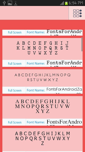 Download Big Fonts For Android