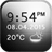 icon Smoked Glass Weather Clock 3.3