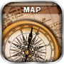icon Map Compass