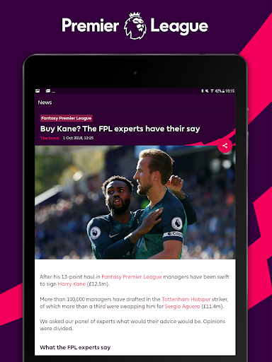 Download do APK de Criador de mesa da Premier League-Classificação para  Android