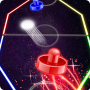 icon Neon Space Hockey Champion