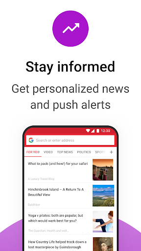 Free download Opera Mini APK for Android