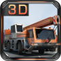 icon Construction Crane 3D Parking