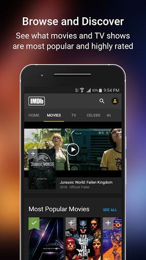 Download IMDb Cine & TV 8.9.6.108960300 for Android