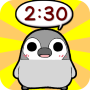icon Pesoguin Clock Widget -Penguin