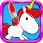 icon Unicorn Colouring