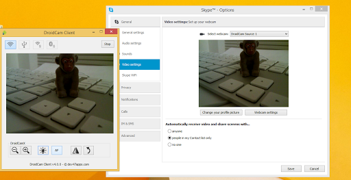 Droidcam wireless best sale webcam apk