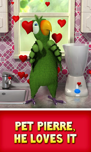 Talking Pierre the Parrot Apk Download for Android- Latest version 3.8.1.8-  com.outfit7.talkingpierrefree