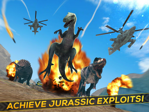 Dinosaur Games Simulator Dino Attack 3D Apk Download for Android- Latest  version 2.7- com.best.virtual.social.sim.games.dinosaur.games.survival.dino .simulators.attack