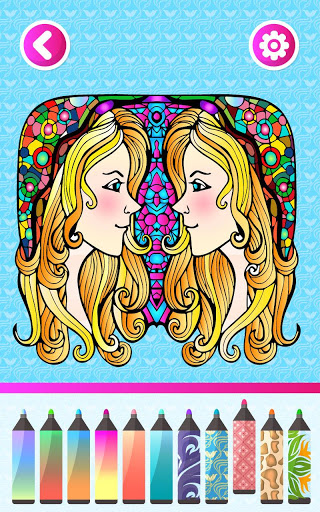Fashion Adult Coloring Books