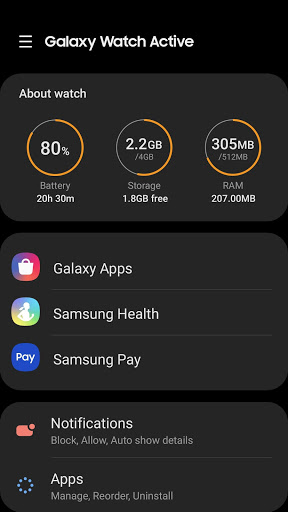 Samsung galaxy wearable apk hot sale