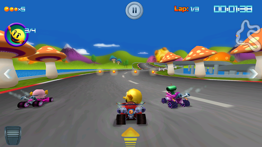 PAC-MAN Kart Rally by BANDAI NAMCO Android Mobile Review – Games That I Play