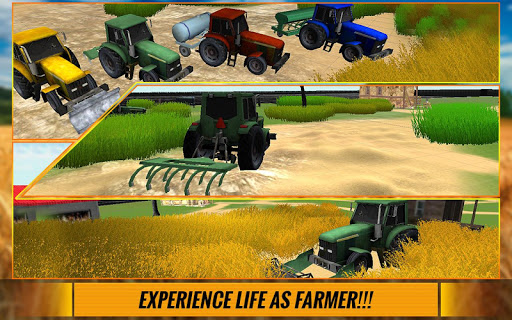 Hill Climb Racing - New Tractor with Plough in Countryside GamePlay 