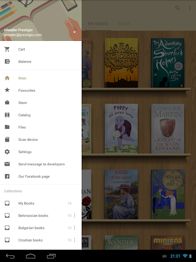 eReader Prestigio: Book Reader - Apps on Google Play